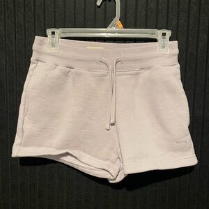 Women's Light Purple Sweater Shorts